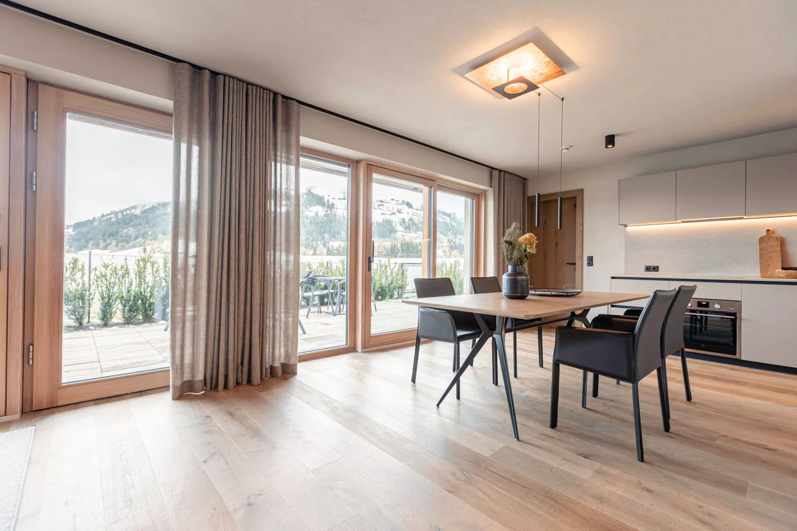 Apartments Chalet 149, Westendorf-Suite Hartkaiser mit Sauna-Keuken