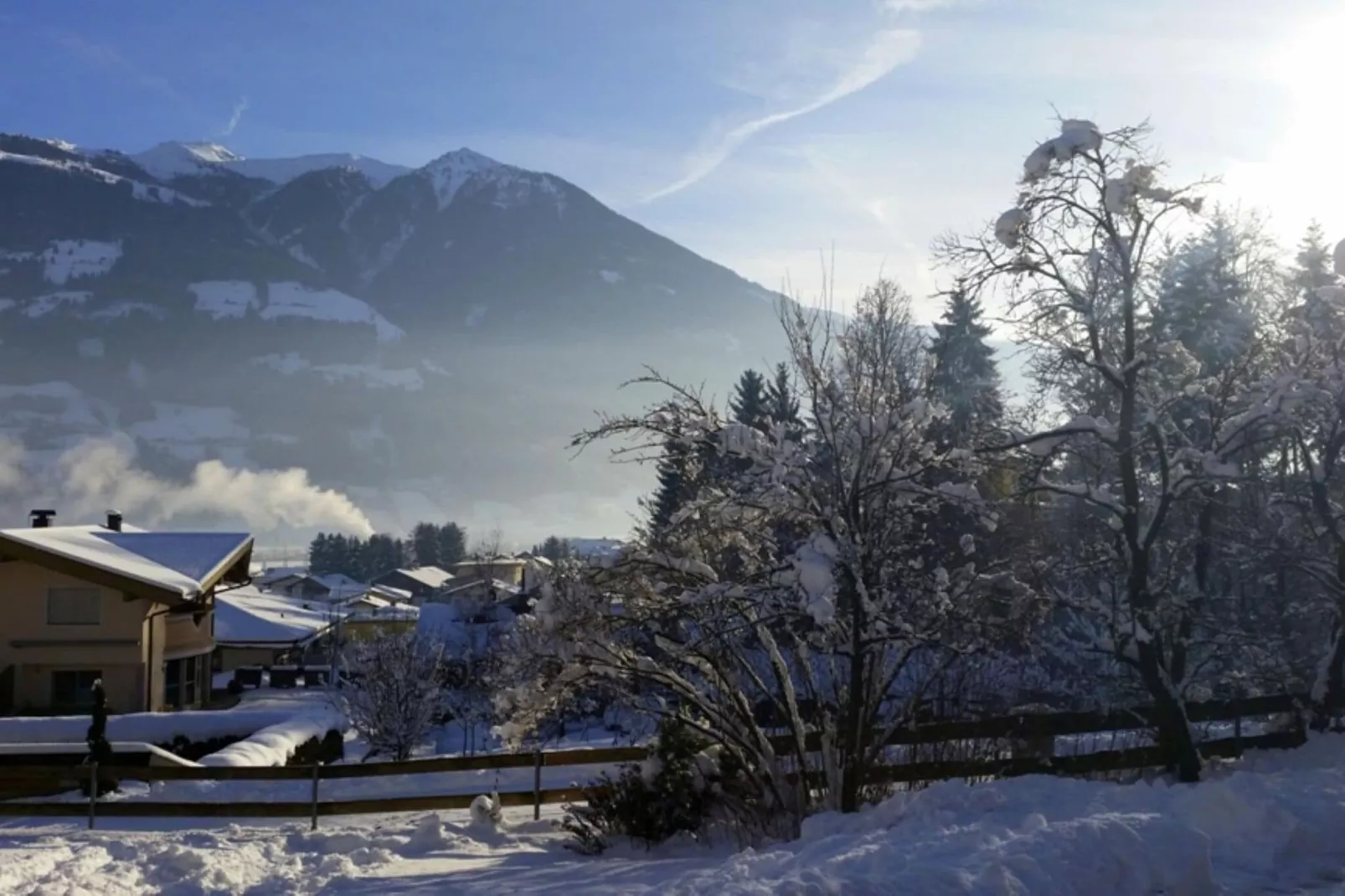 Haus Sonneneck-Uitzicht winter