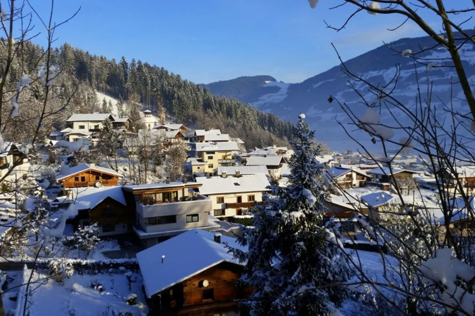 Haus Sonneneck-Gebied winter 1km