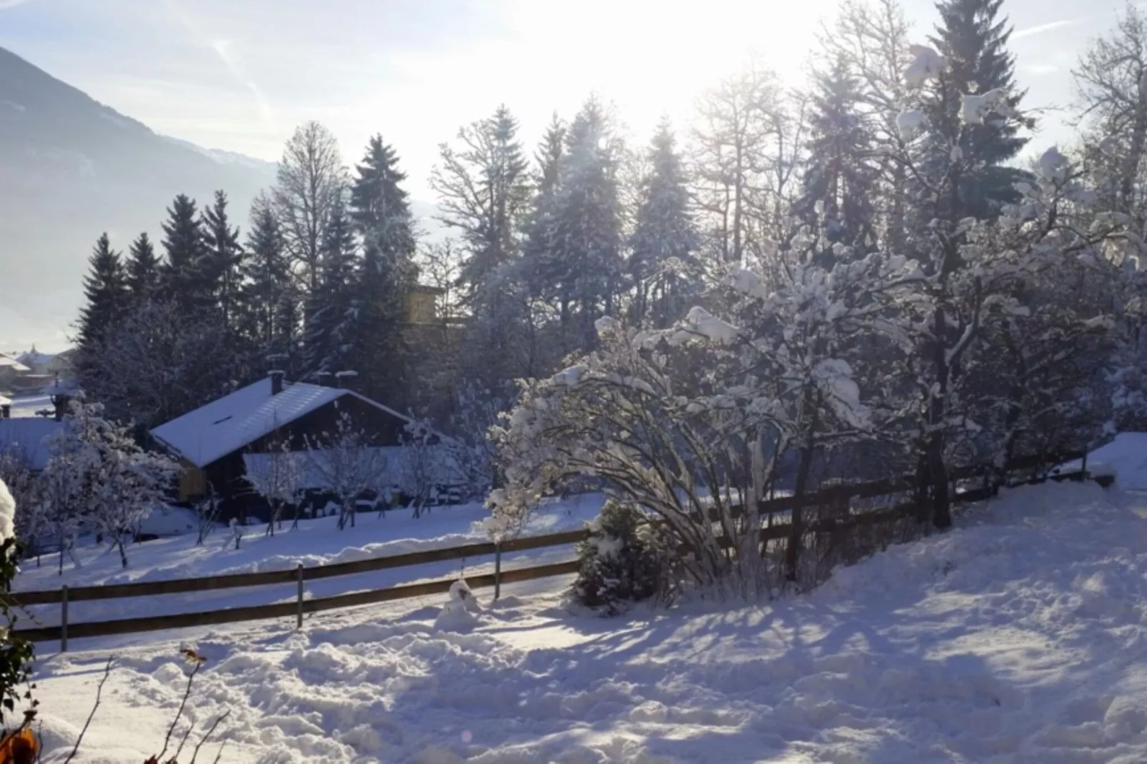 Haus Sonneneck-Gebied winter 1km