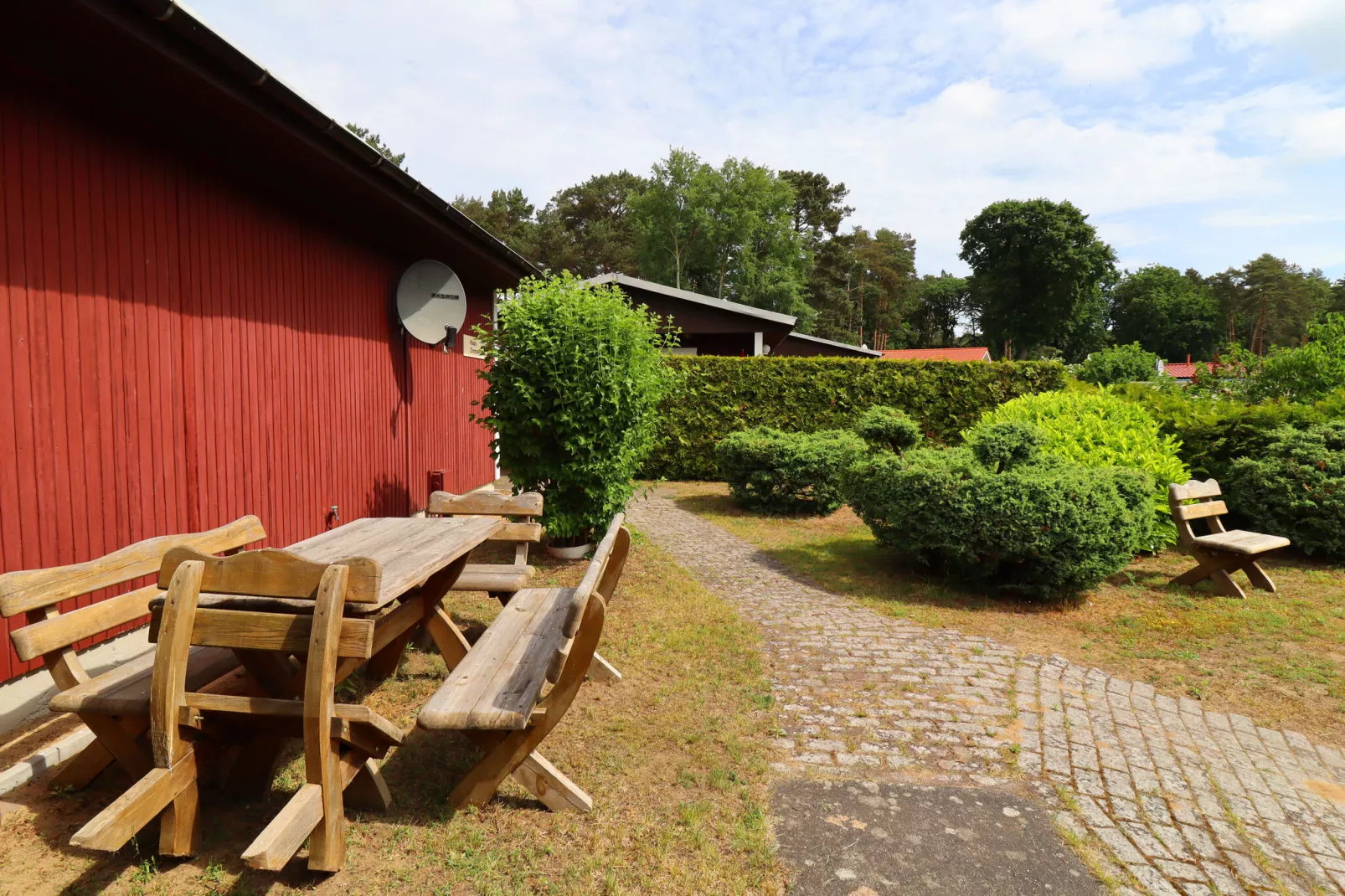 Räuberkuhle Koserow-Buitenkant zomer