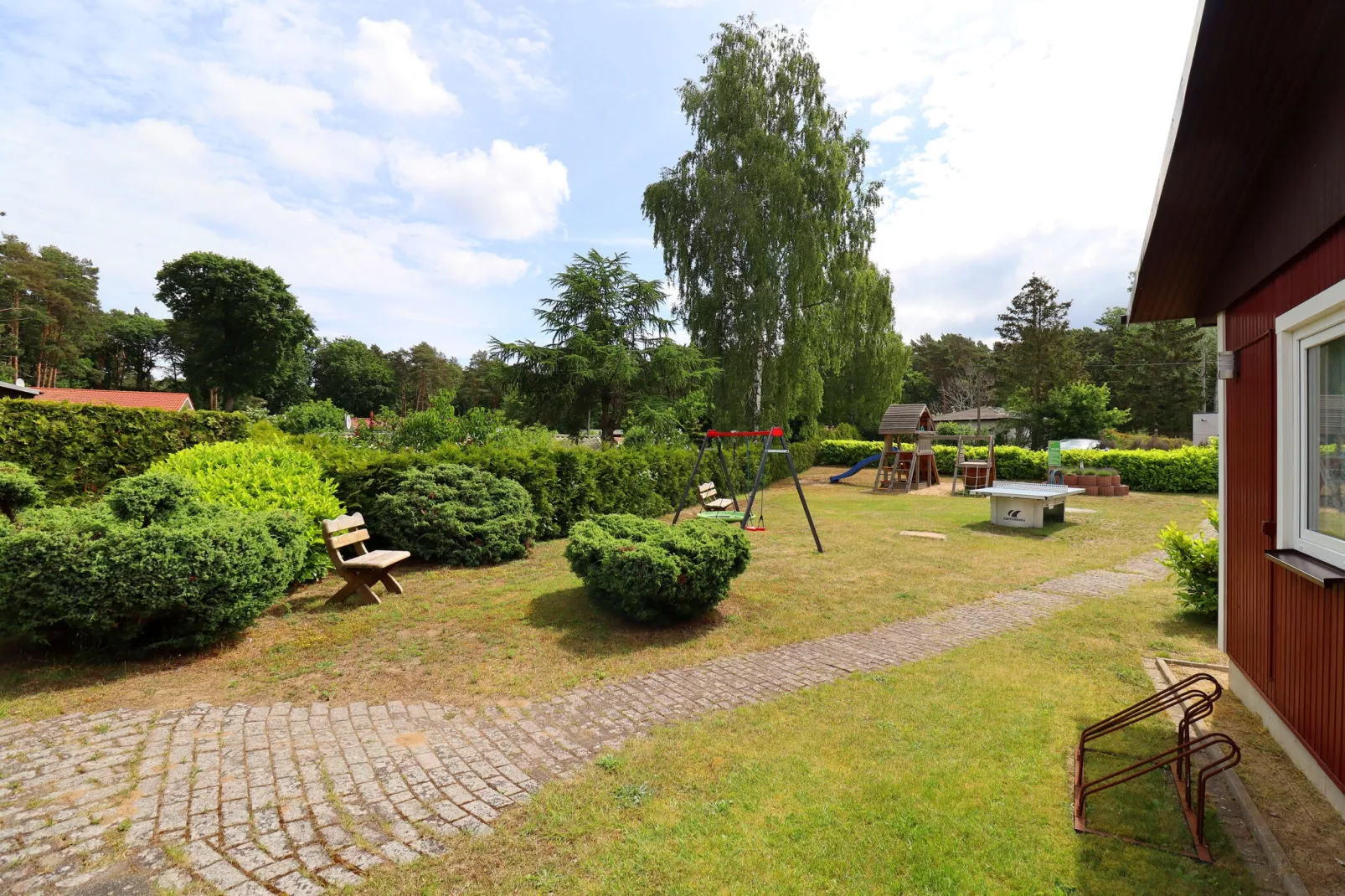 Räuberkuhle Koserow-Buitenkant zomer