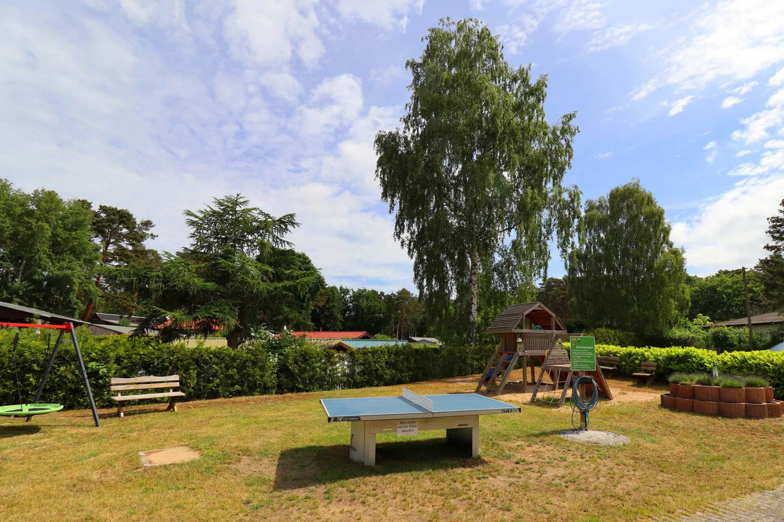 Räuberkuhle Koserow-Tuinen zomer