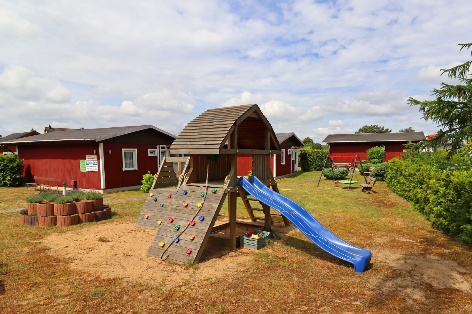 Räuberkuhle Koserow-Tuinen zomer