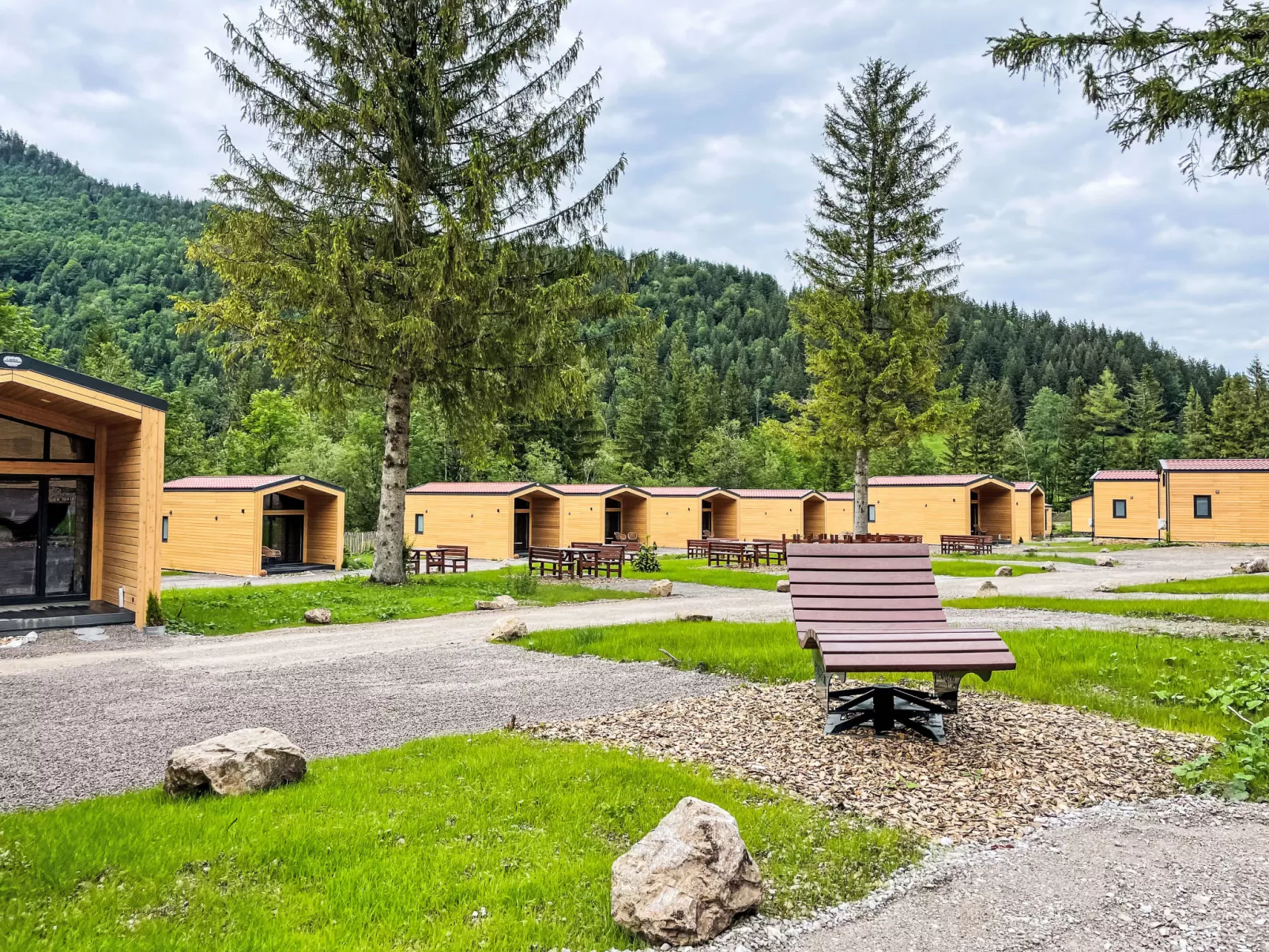 Tiny Haus Chalet Alpenzauber-Buiten