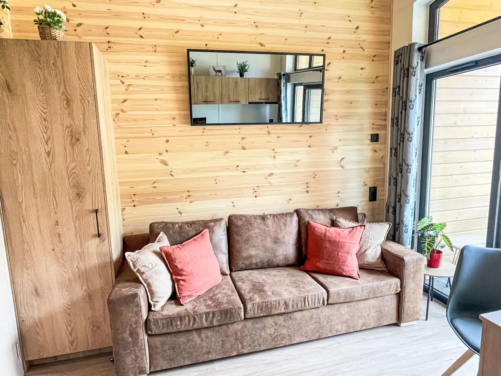 Tiny House Chalet Jasmin-Binnen