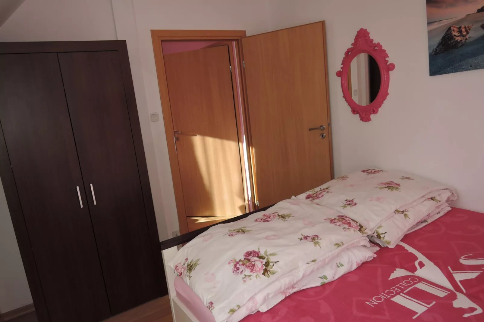 Apartament 4 osobowy różowy-Slaapkamer