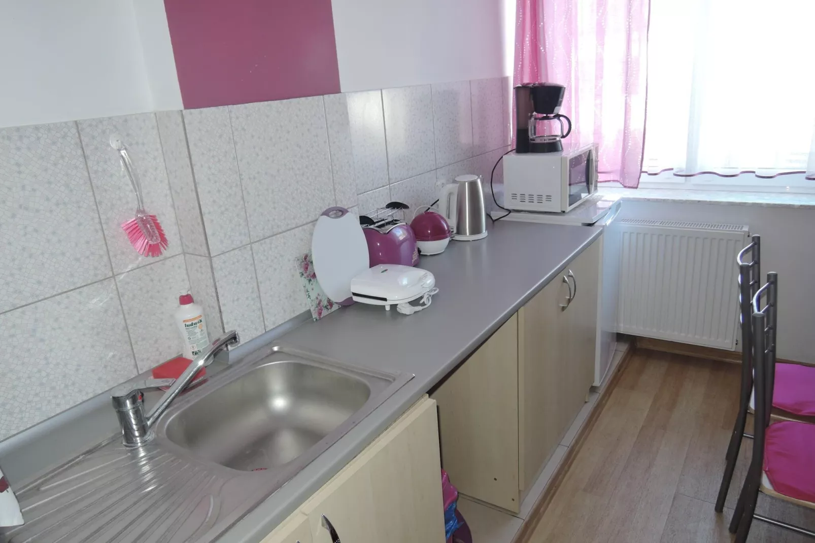 Apartament 4 osobowy fioletowy biskupi-Keuken