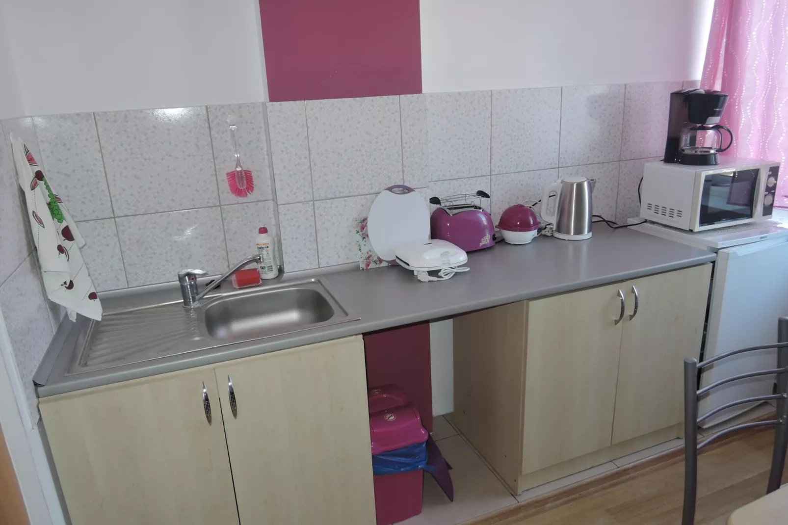 Apartament 4 osobowy fioletowy biskupi-Keuken