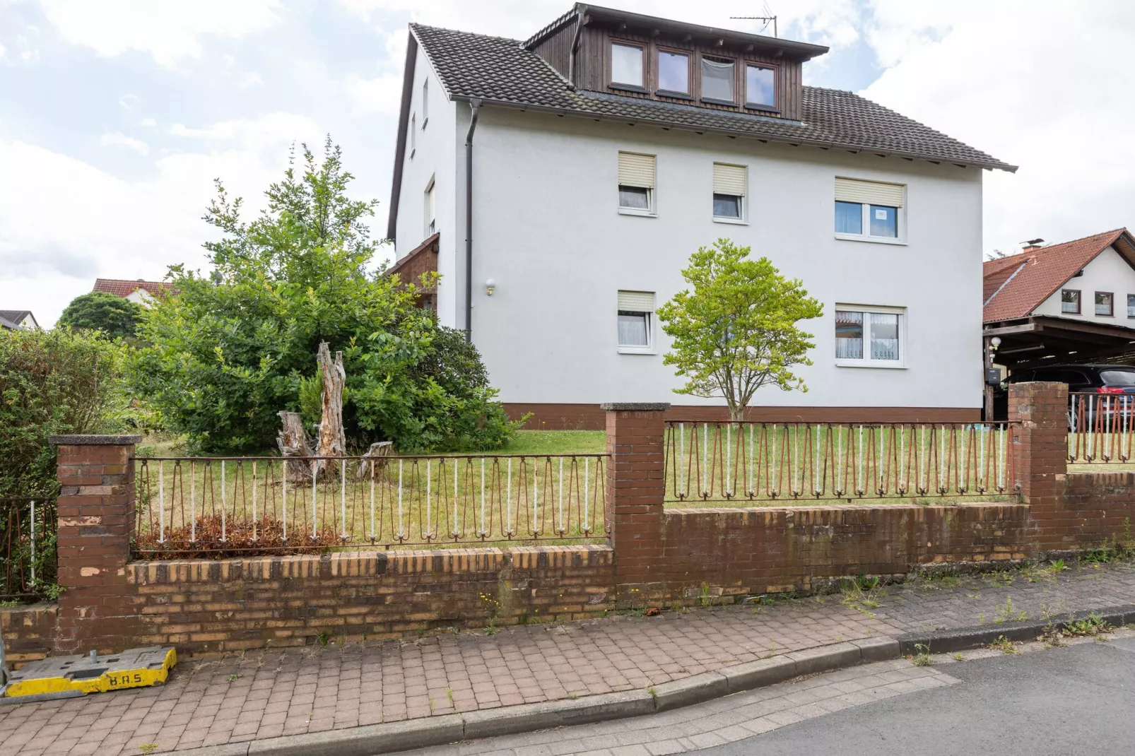 Ferienwohnung Fuldabrück-Buitenkant zomer