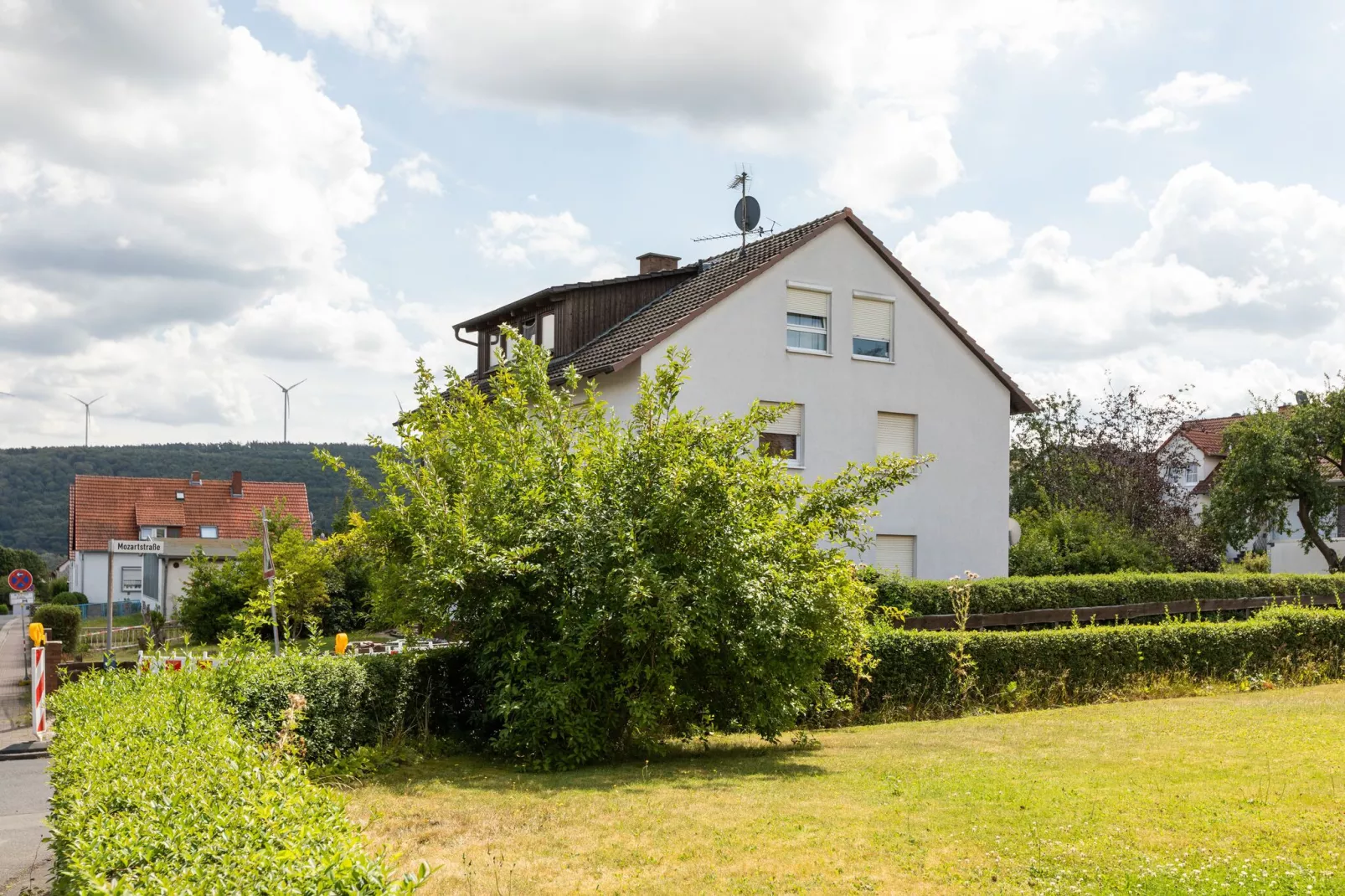 Ferienwohnung Fuldabrück-Tuinen zomer