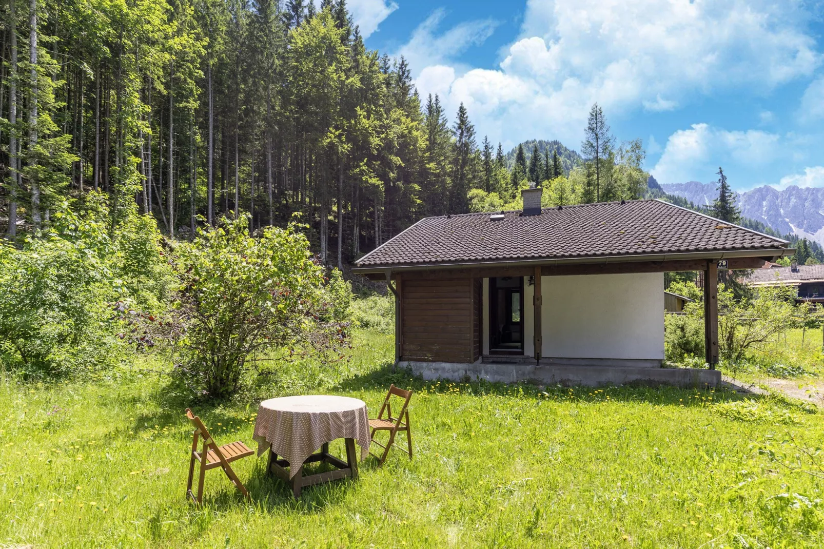 	 Ferienhaus Bodental-Buitenkant zomer