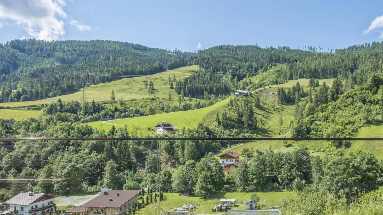 Alpen Villa Danica-Uitzicht zomer