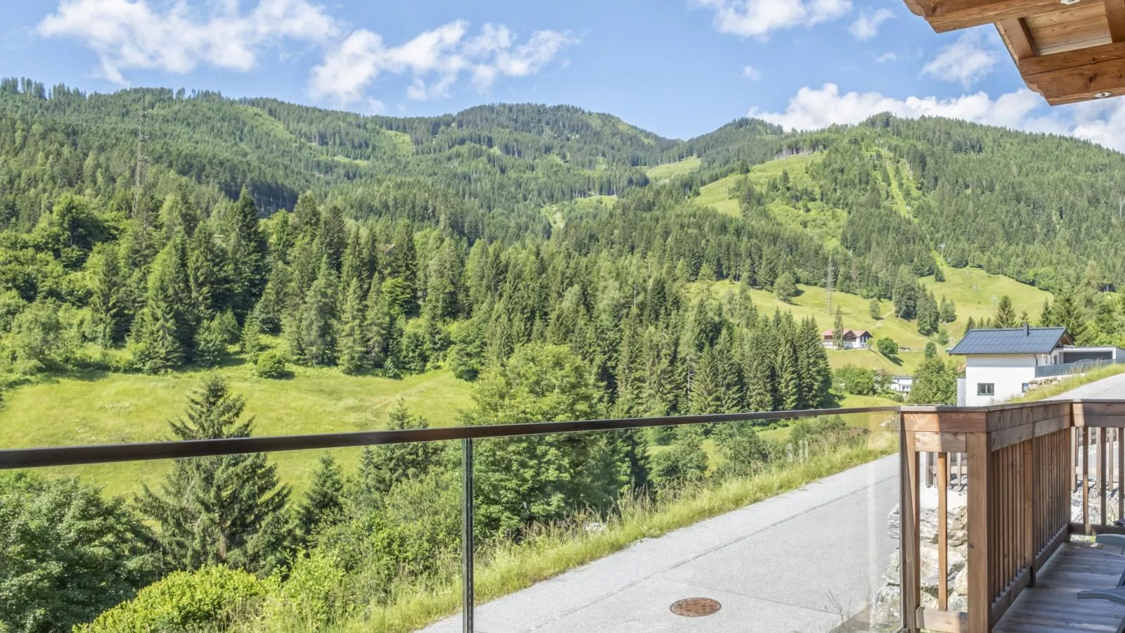 Alpen Villa Danica-Uitzicht zomer