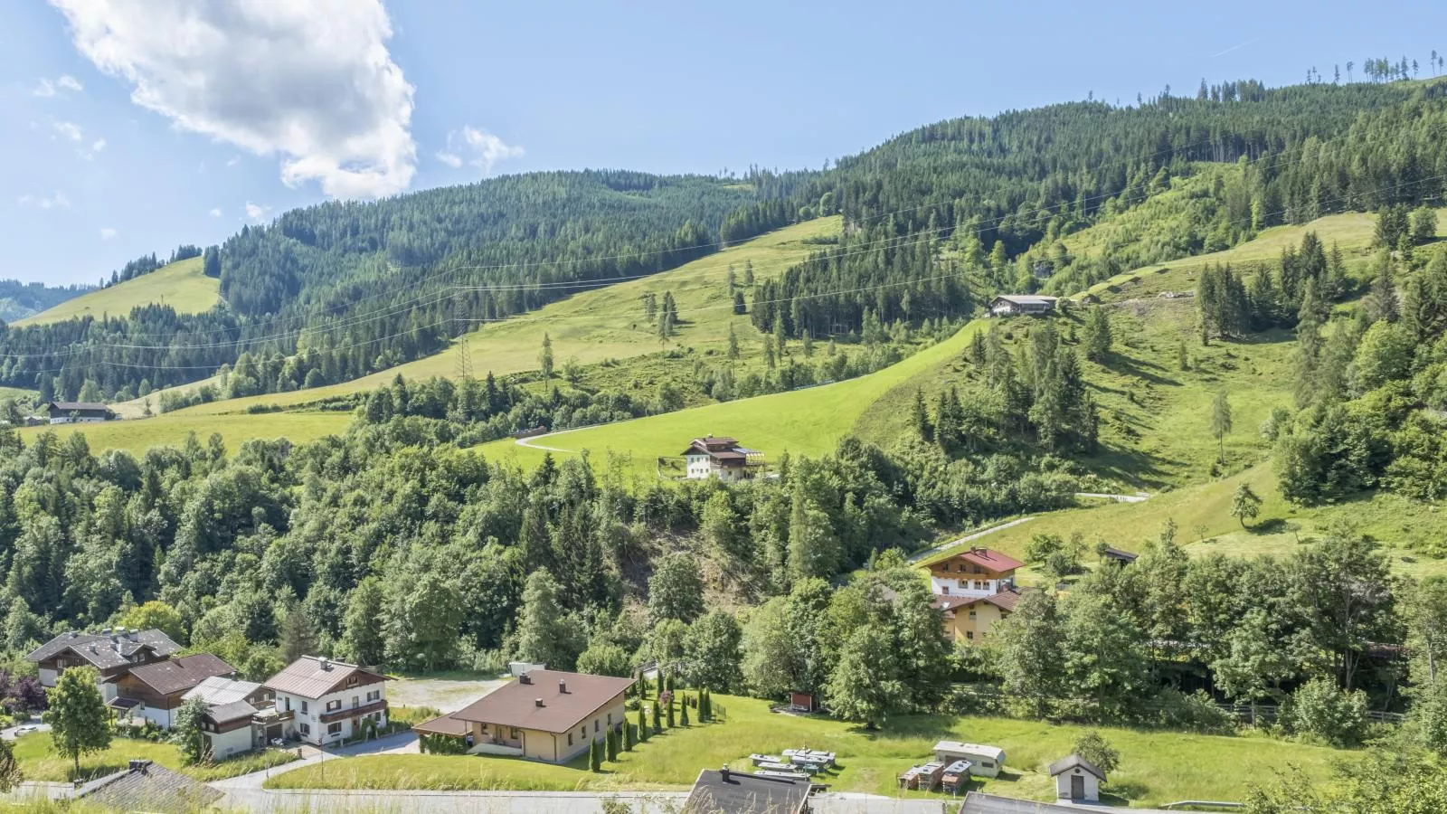 Alpen Villa Danica-Uitzicht zomer