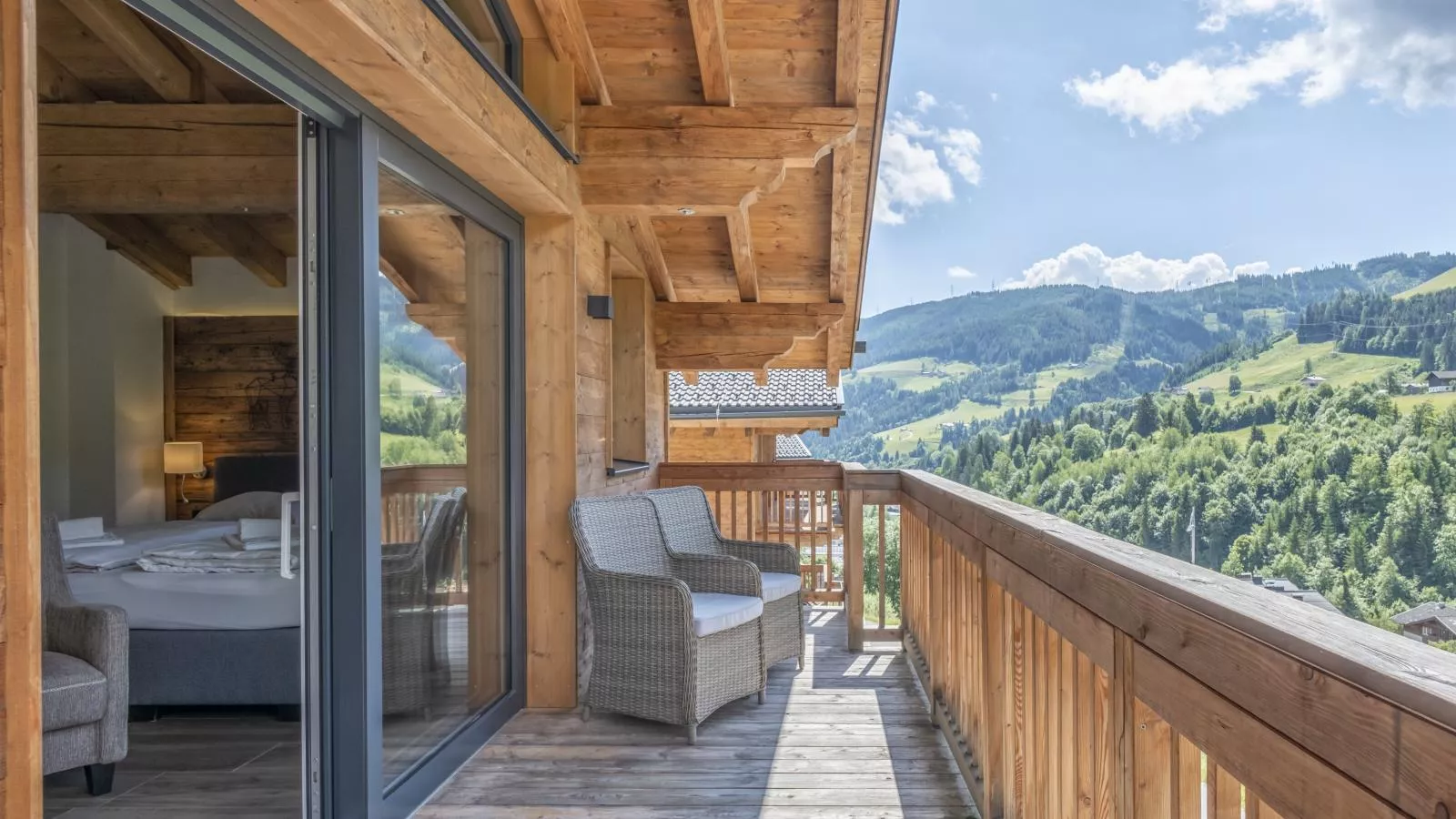 Alpen Villa Danica-Terrasbalkon