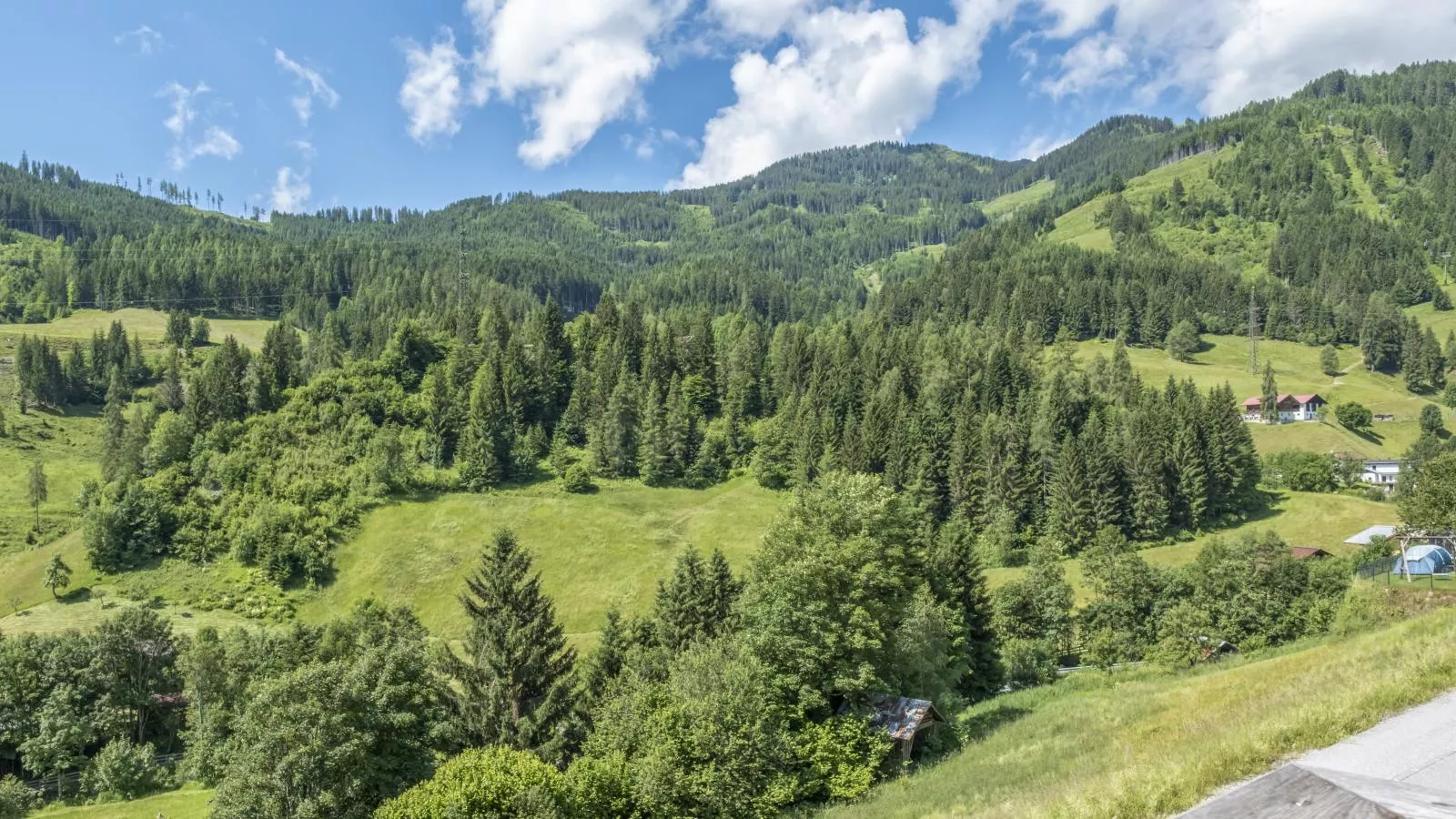 Alpen Villa Danica-Uitzicht zomer