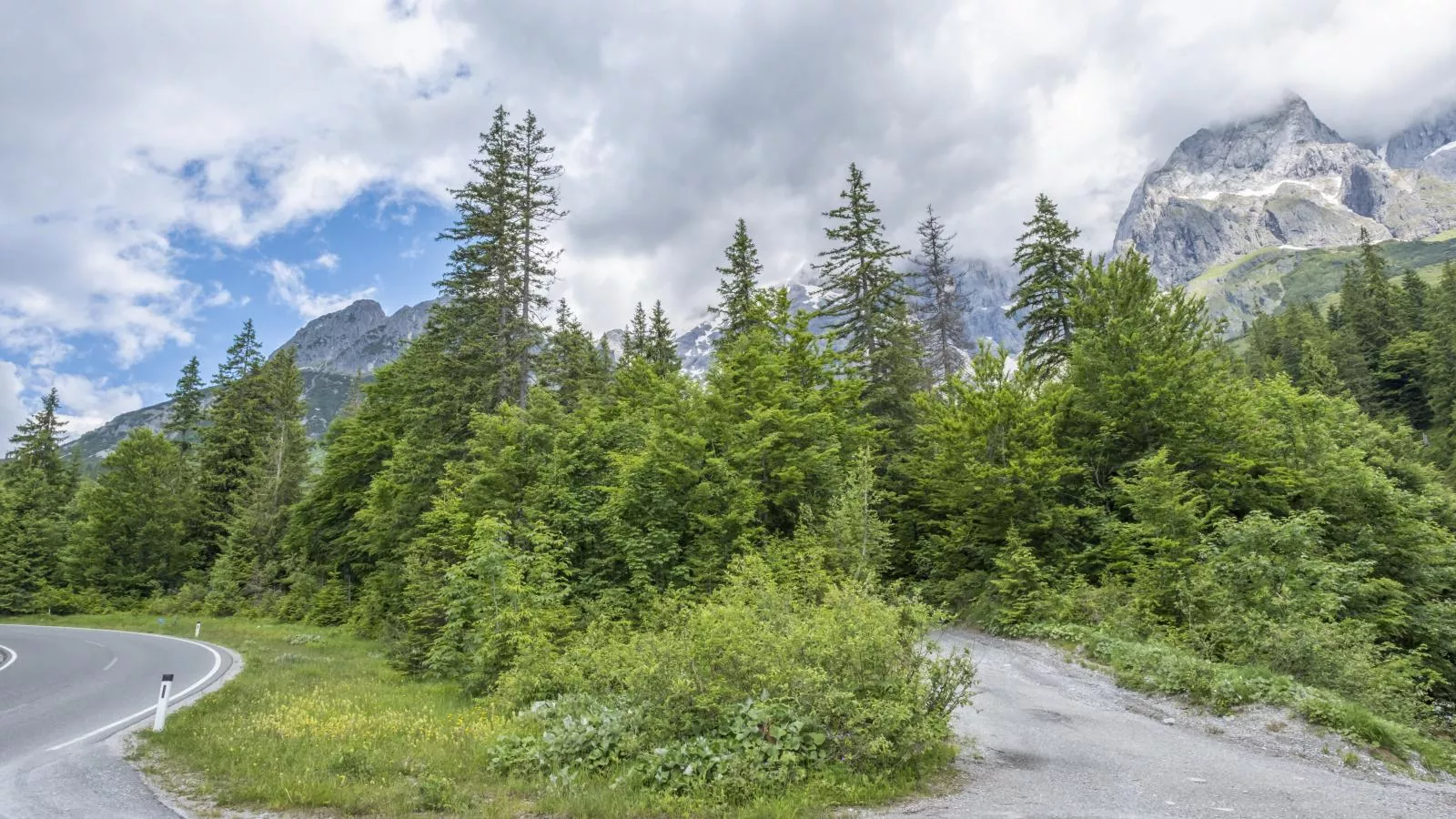 Alpen Villa Danica-Gebieden zomer 1km