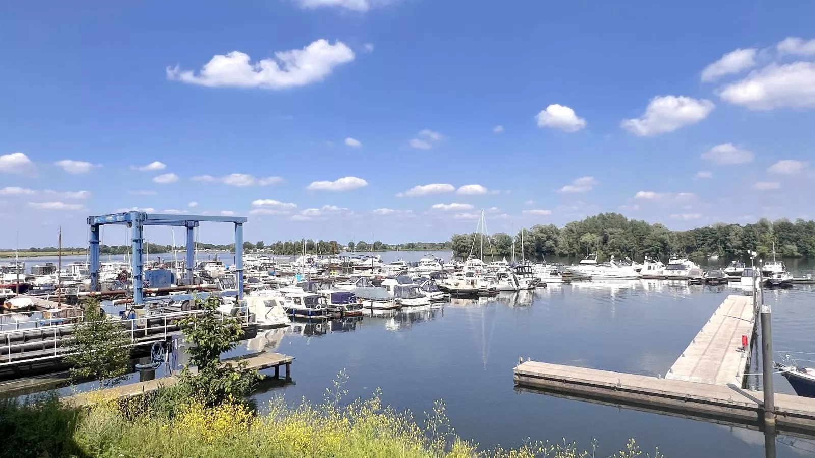 Havenzicht-Uitzicht zomer