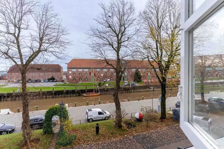 Ferienwohnung HafenPeerle-Uitzicht zomer