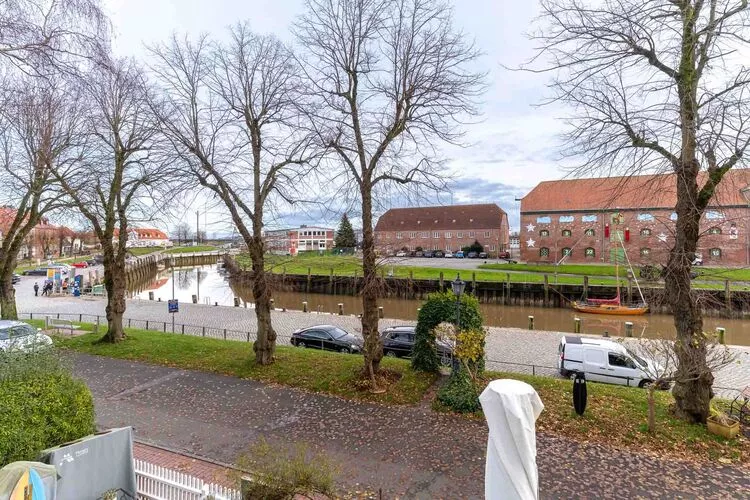 Ferienwohnung HafenPeerle-Uitzicht zomer