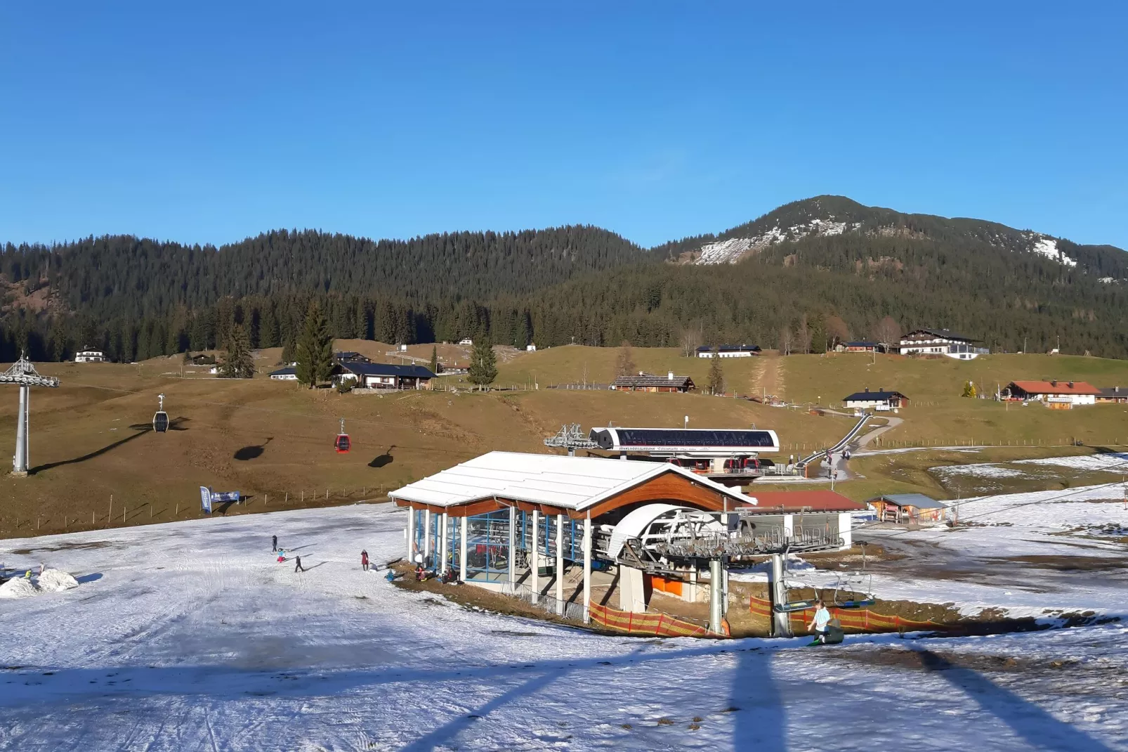 Ferienwohnung Crokus Siegsdorf-Gebied winter 20km