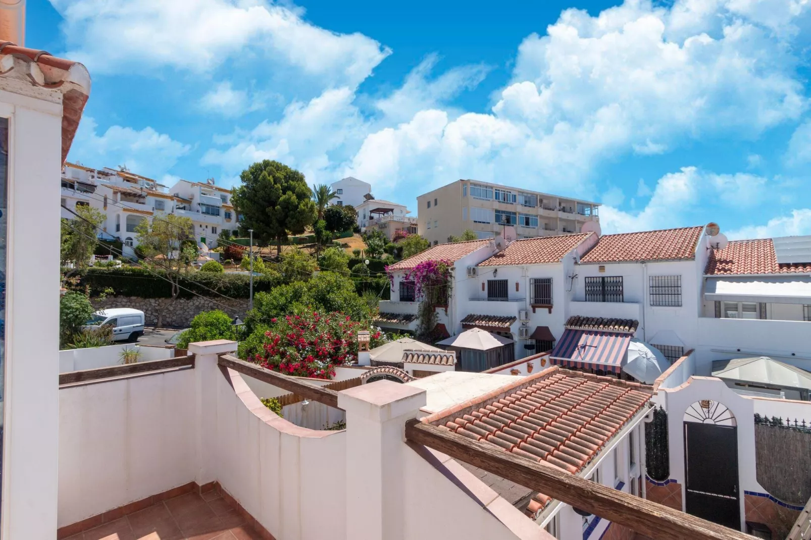 Duplex Benalmádena-Uitzicht zomer