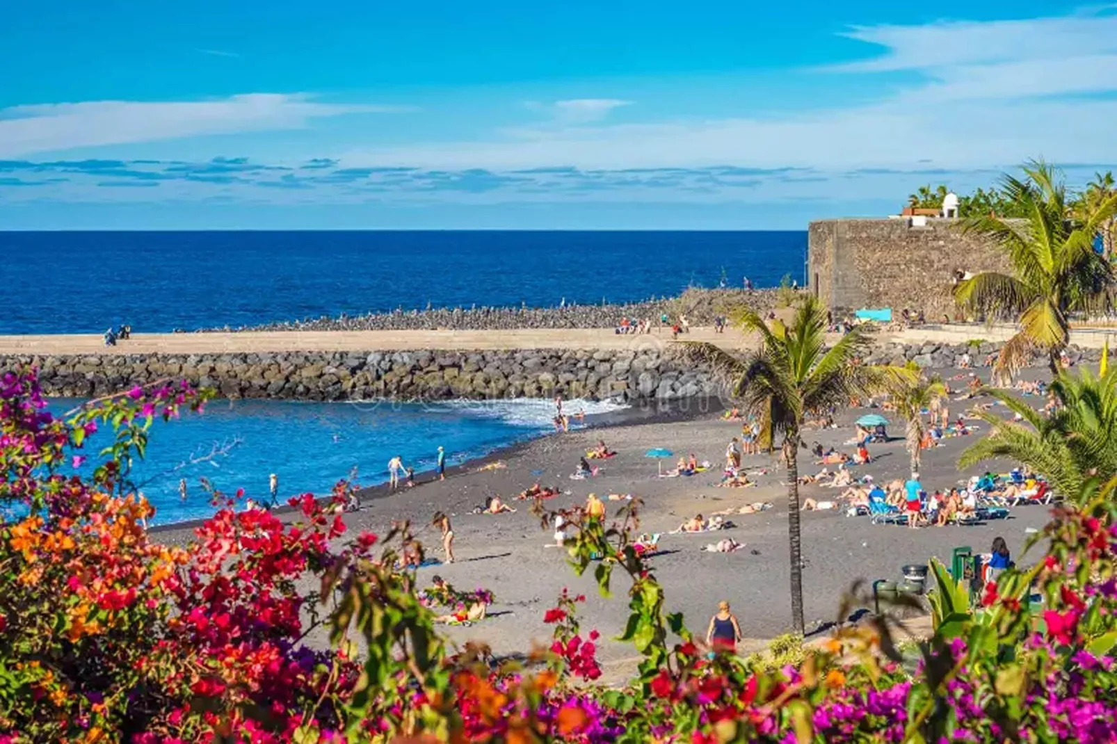 El Puerto de la Cruz-Gebieden zomer 1km