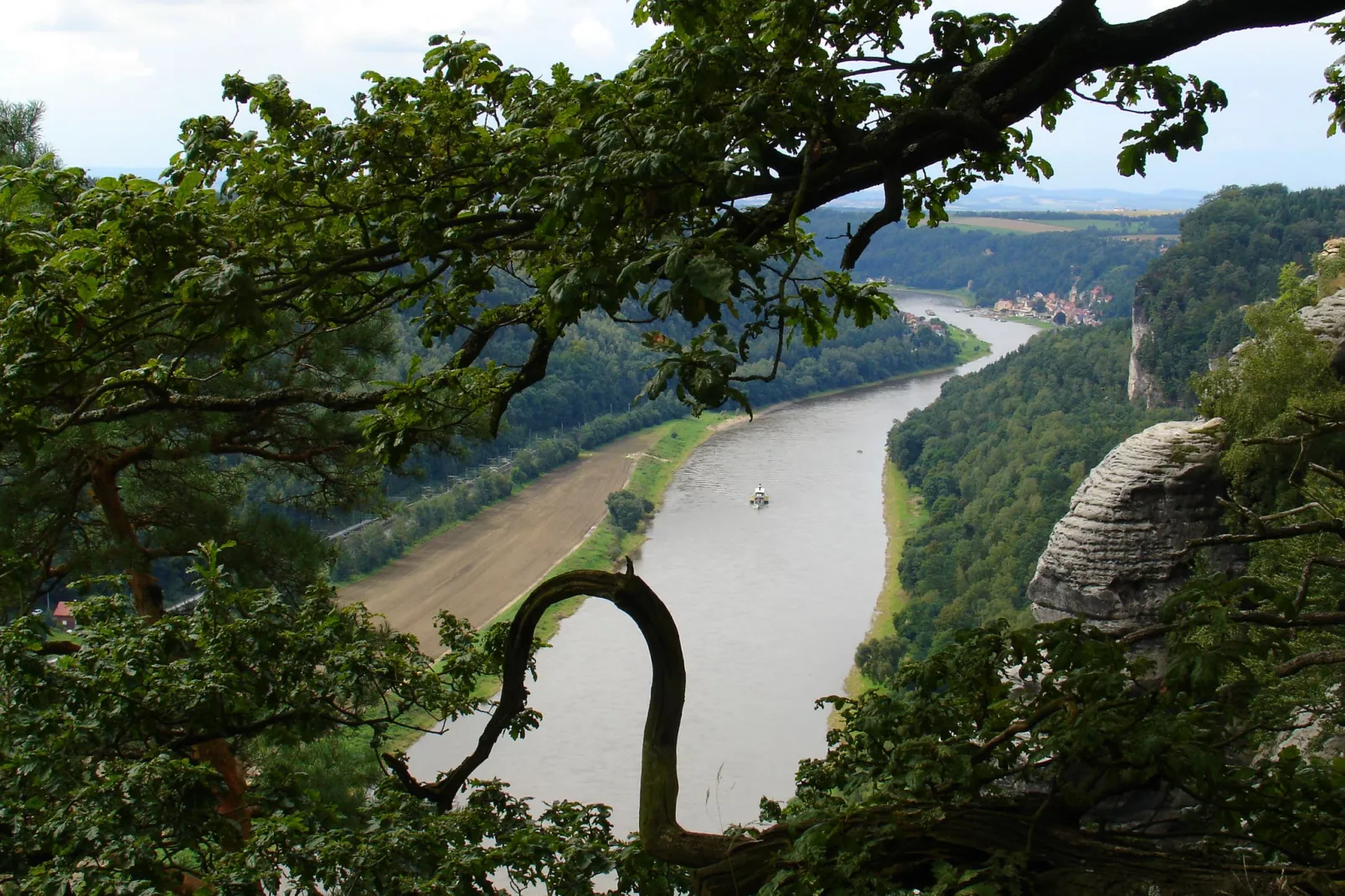 Bastei-Gebieden zomer 20km