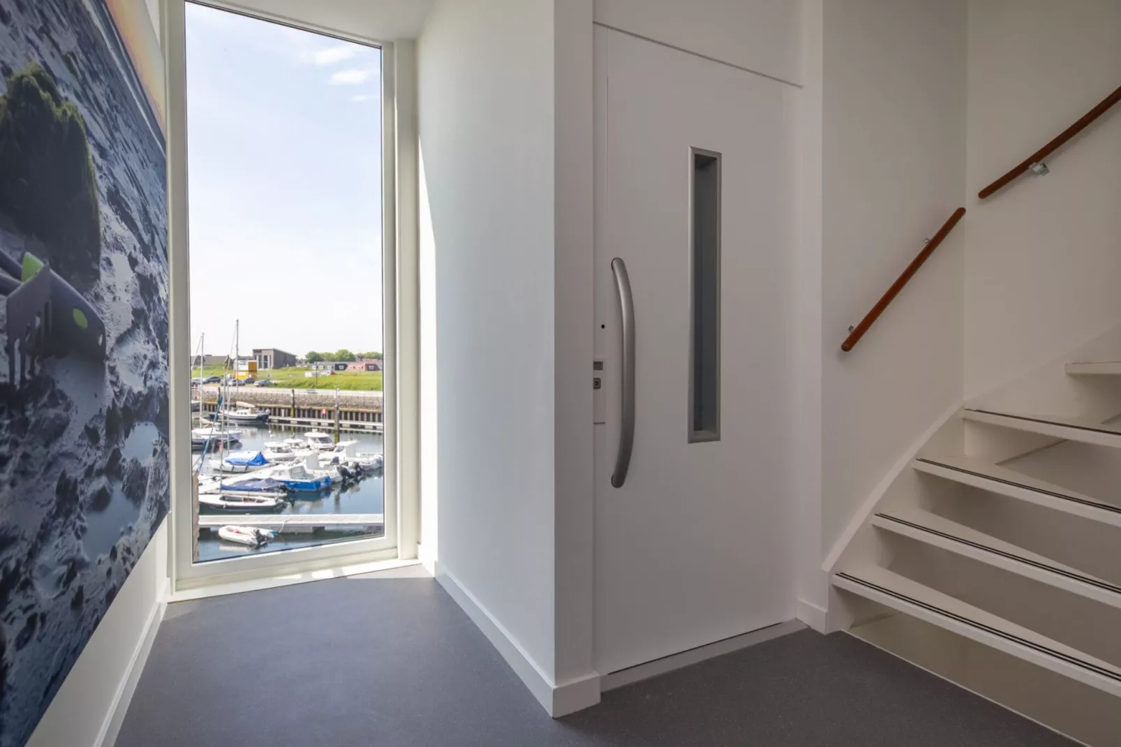 Luxe appartement Vista Maris - Havenweg 8-13  Sint-Annaland-Hal-ontvangst