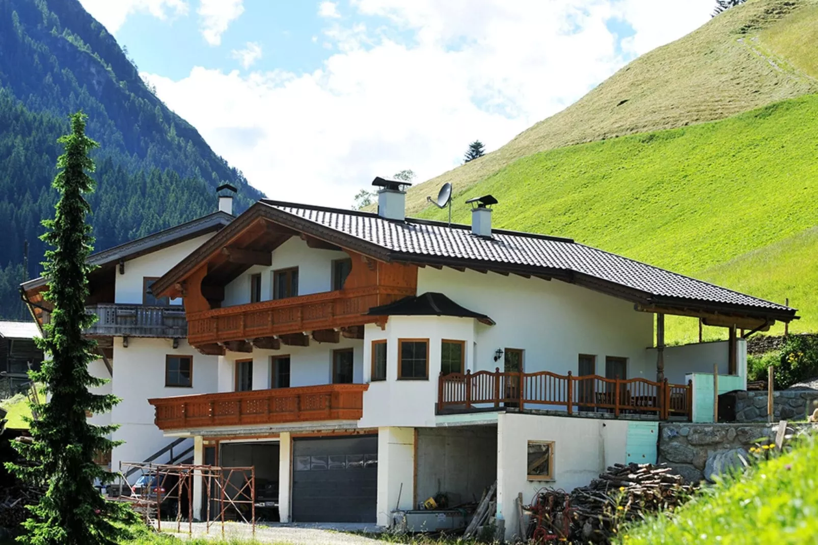 Ferienhaus Enstal-Buitenkant zomer