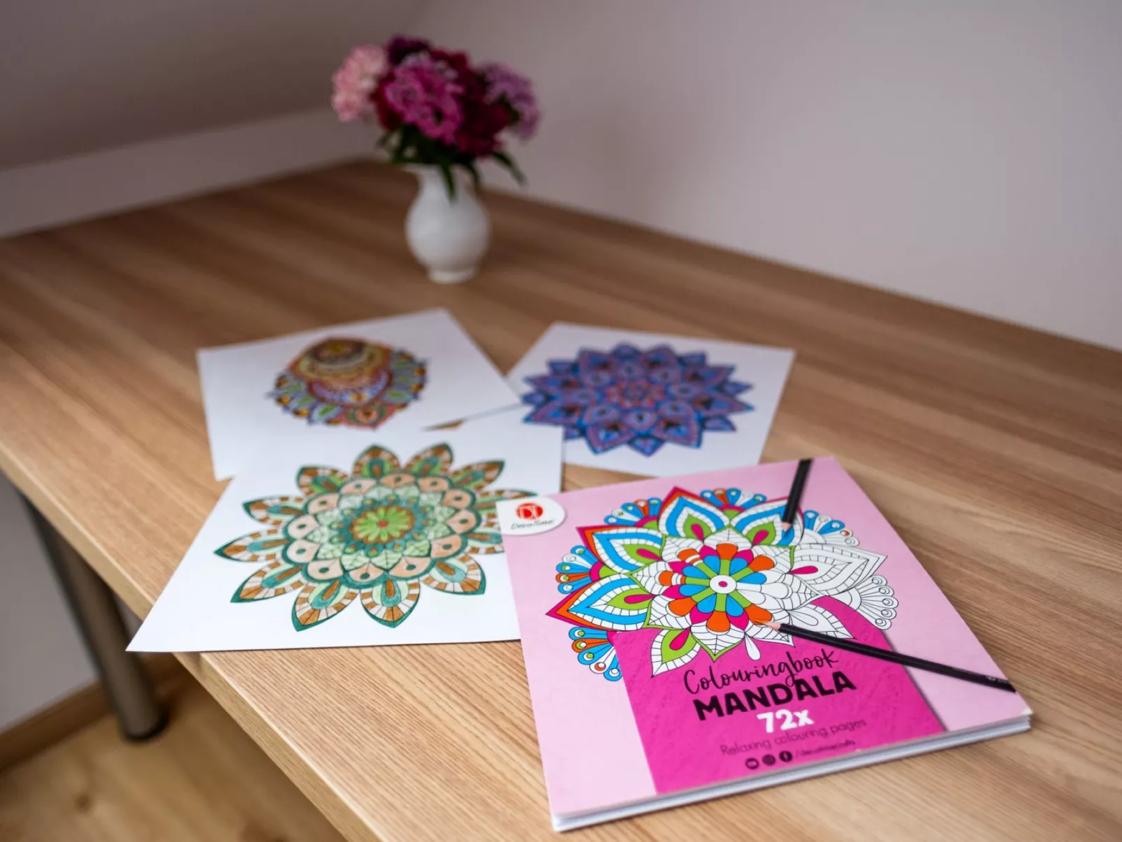 Pink Mandala-Binnen