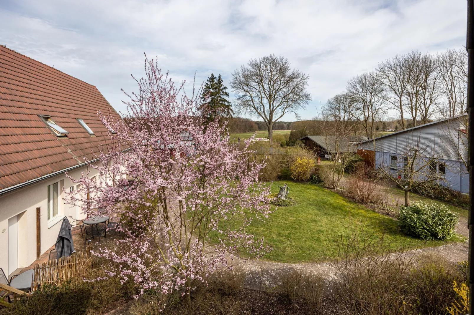 Studio 7 - Kranichhorst 2 Personen-Uitzicht zomer