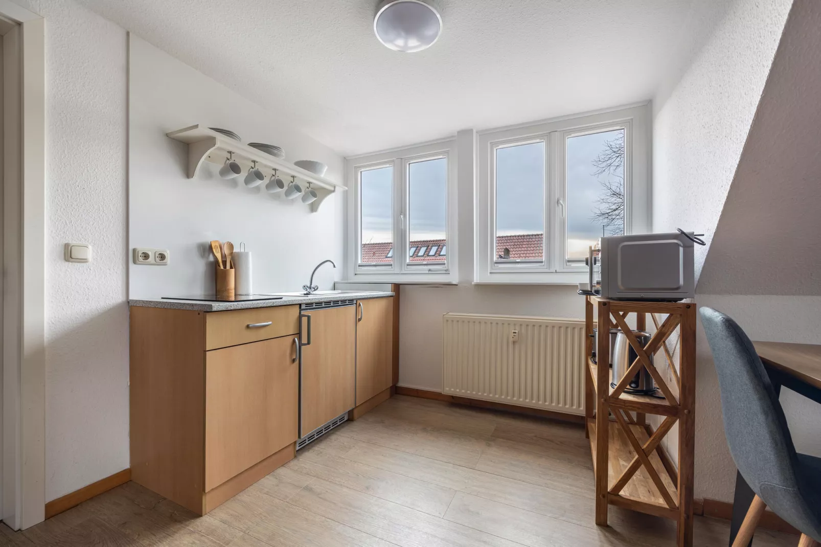 Studio 8 - Seerose 4 Personen-Keuken