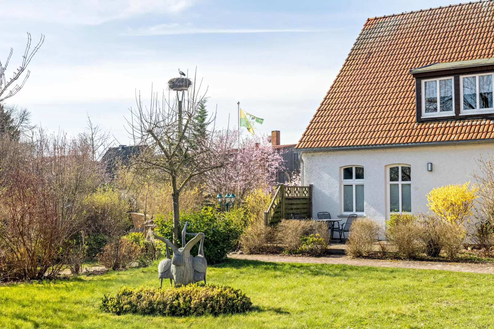 Nr12 - Storchennest 6 Personen-Buitenkant zomer