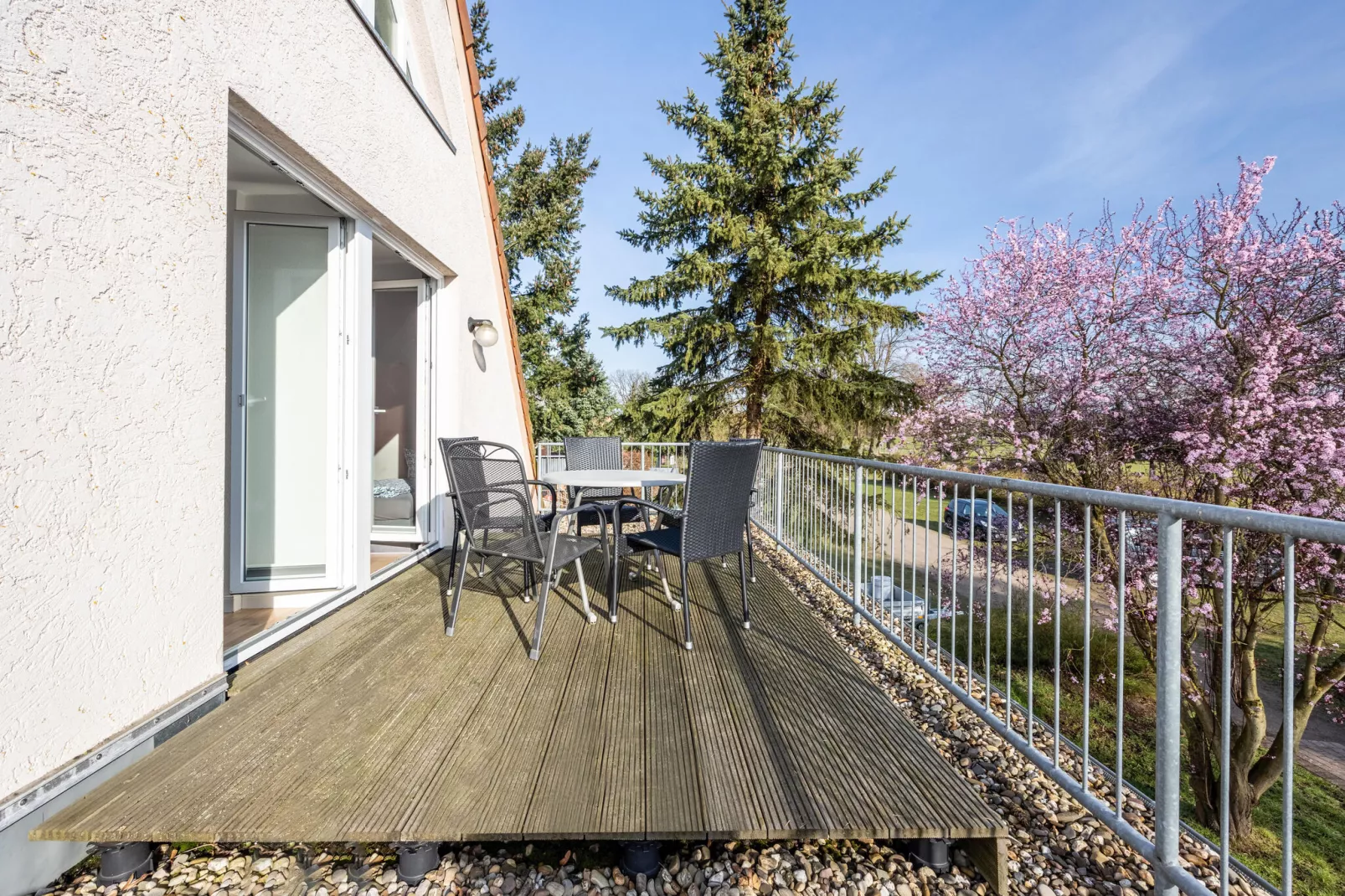 Nr12 - Storchennest 6 Personen-Terrasbalkon