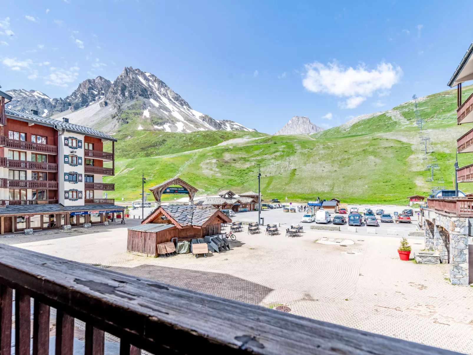 Rond Point des Pistes (Val Claret)-Buiten