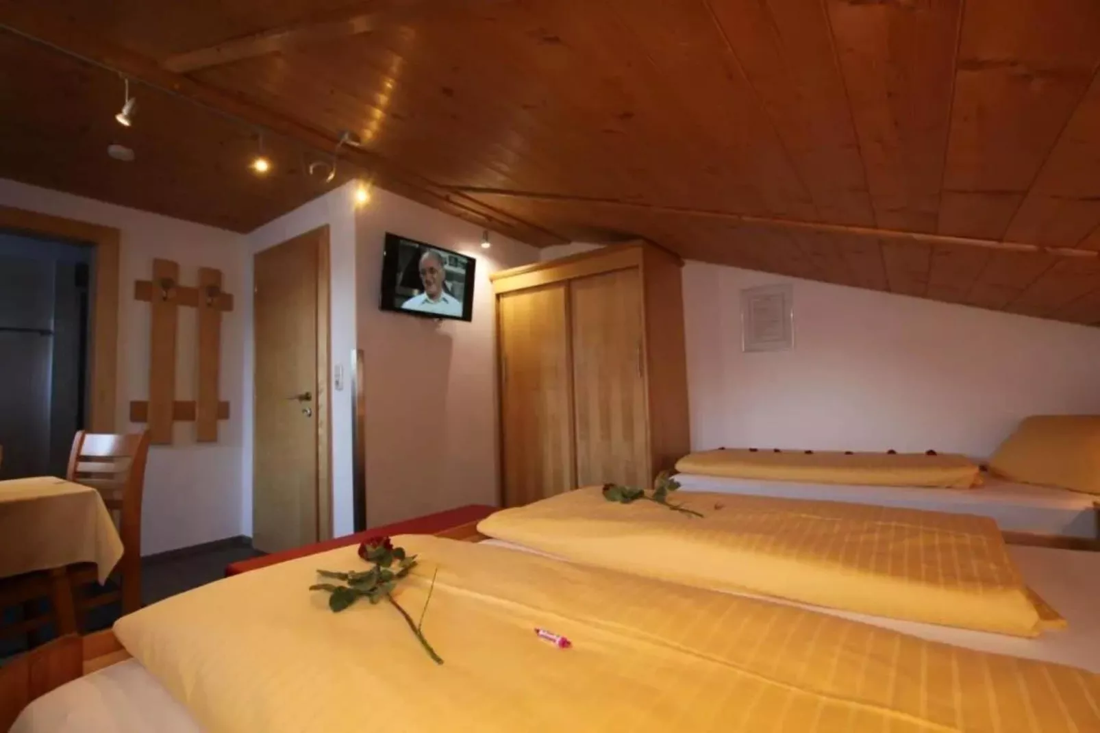 Gästehaus Alpina 4Personen-Slaapkamer