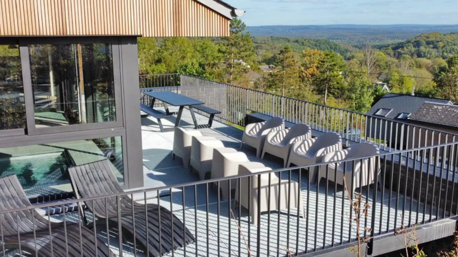 Vue de la Bonne Vie-Terrasbalkon