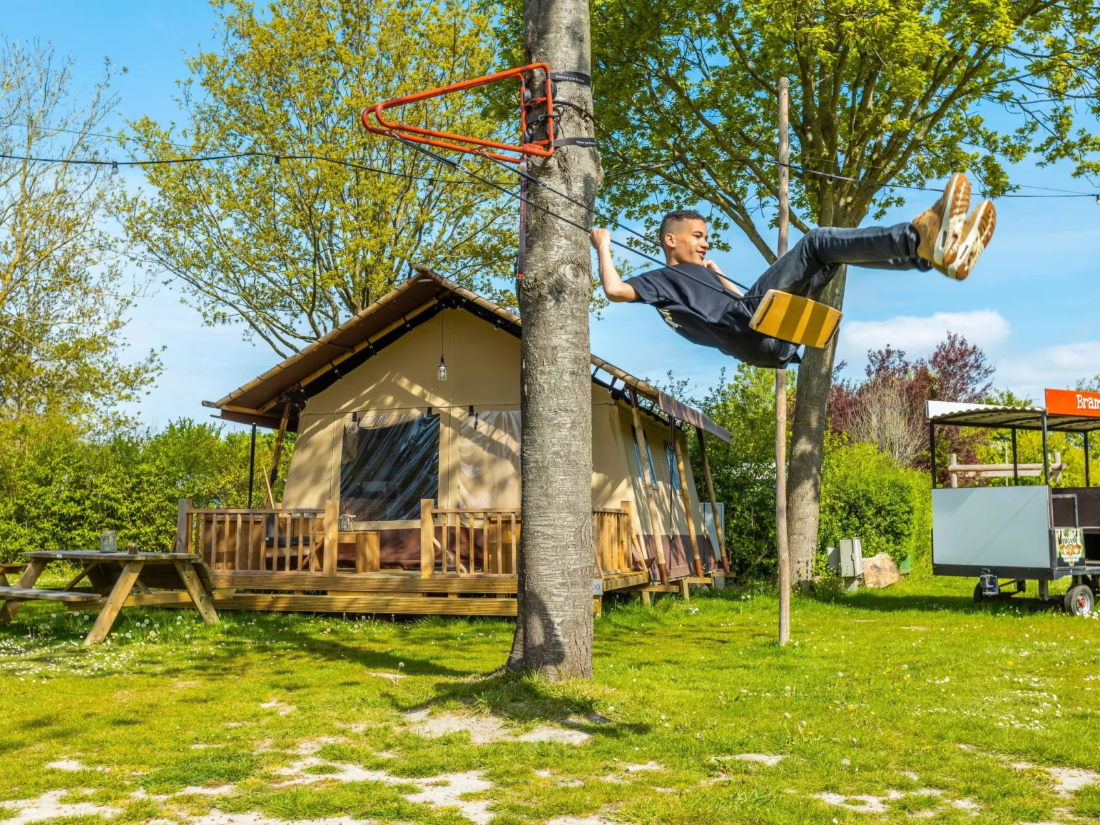 Glampingtent Dreamer 4-Buiten