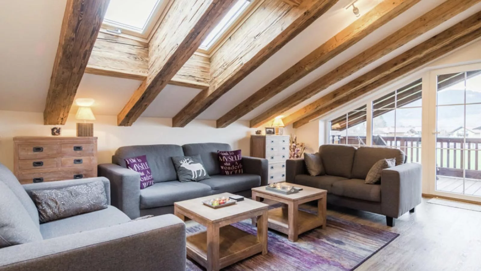 Penthouse Westendorf TOP 4-Woonkamer