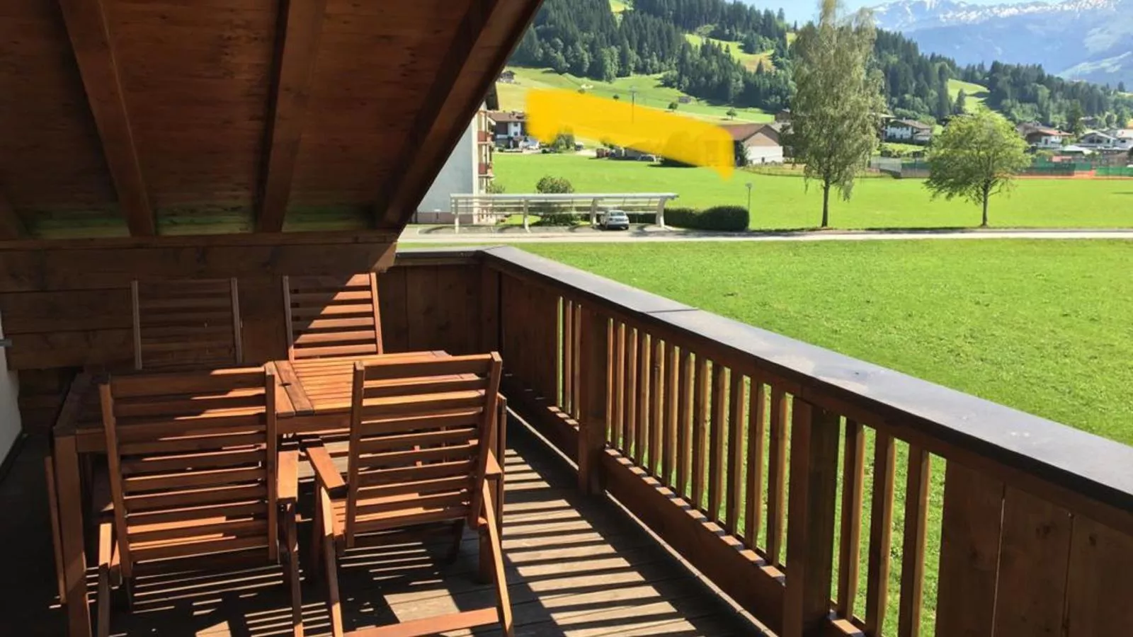 Penthouse Westendorf TOP 4-Terrasbalkon