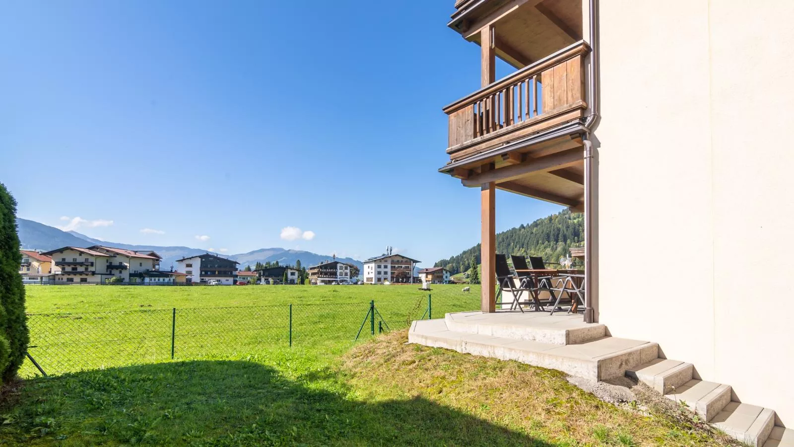 Penthouse Westendorf TOP 4-Uitzicht zomer