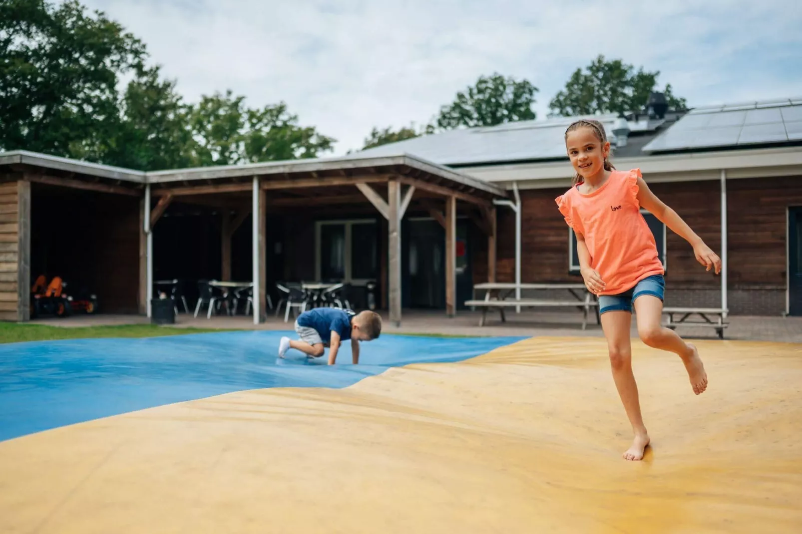 Groepsaccommodatie Marinushoeve-Tuinen zomer