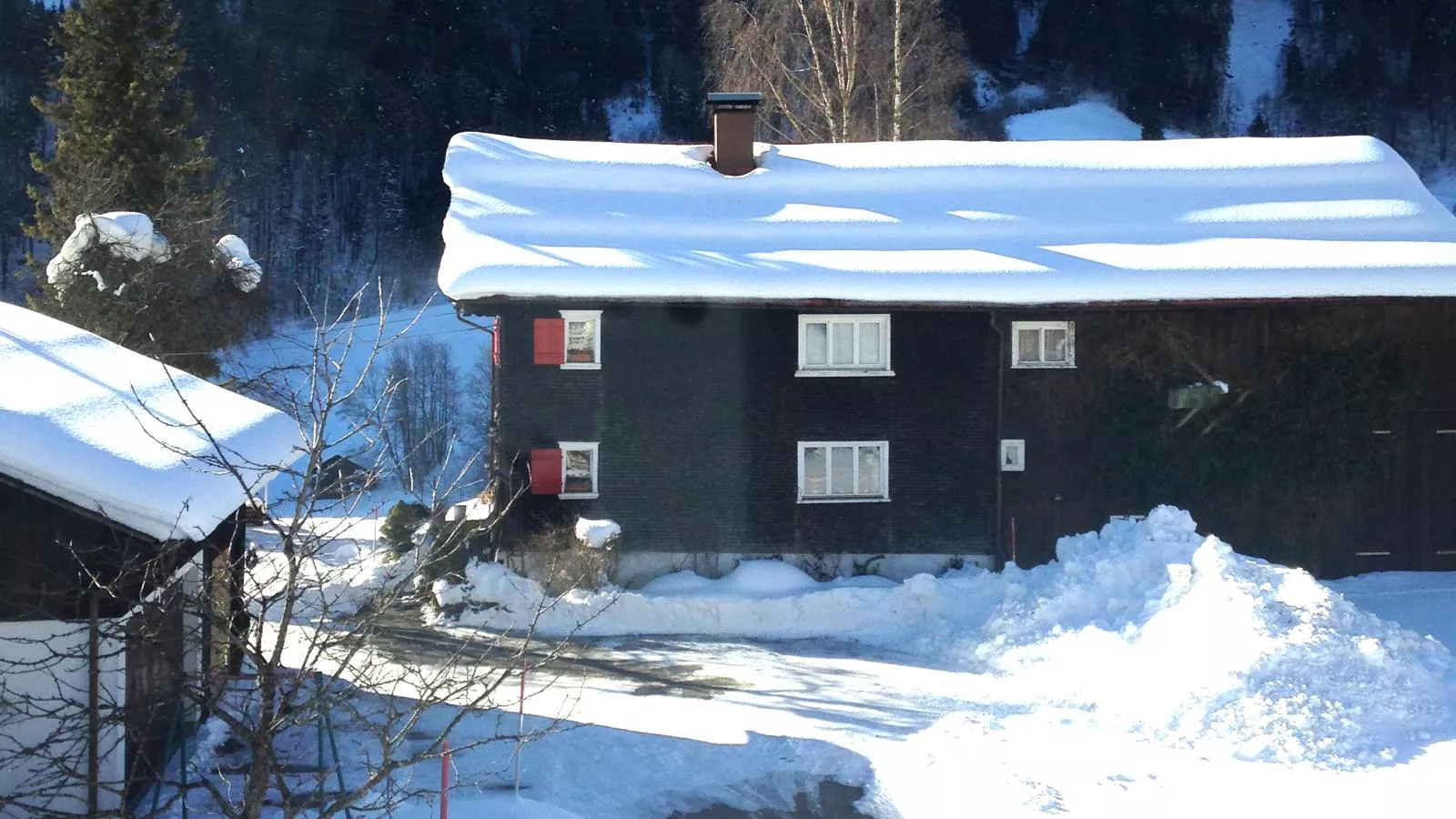 Bühelhus-Exterieur winter