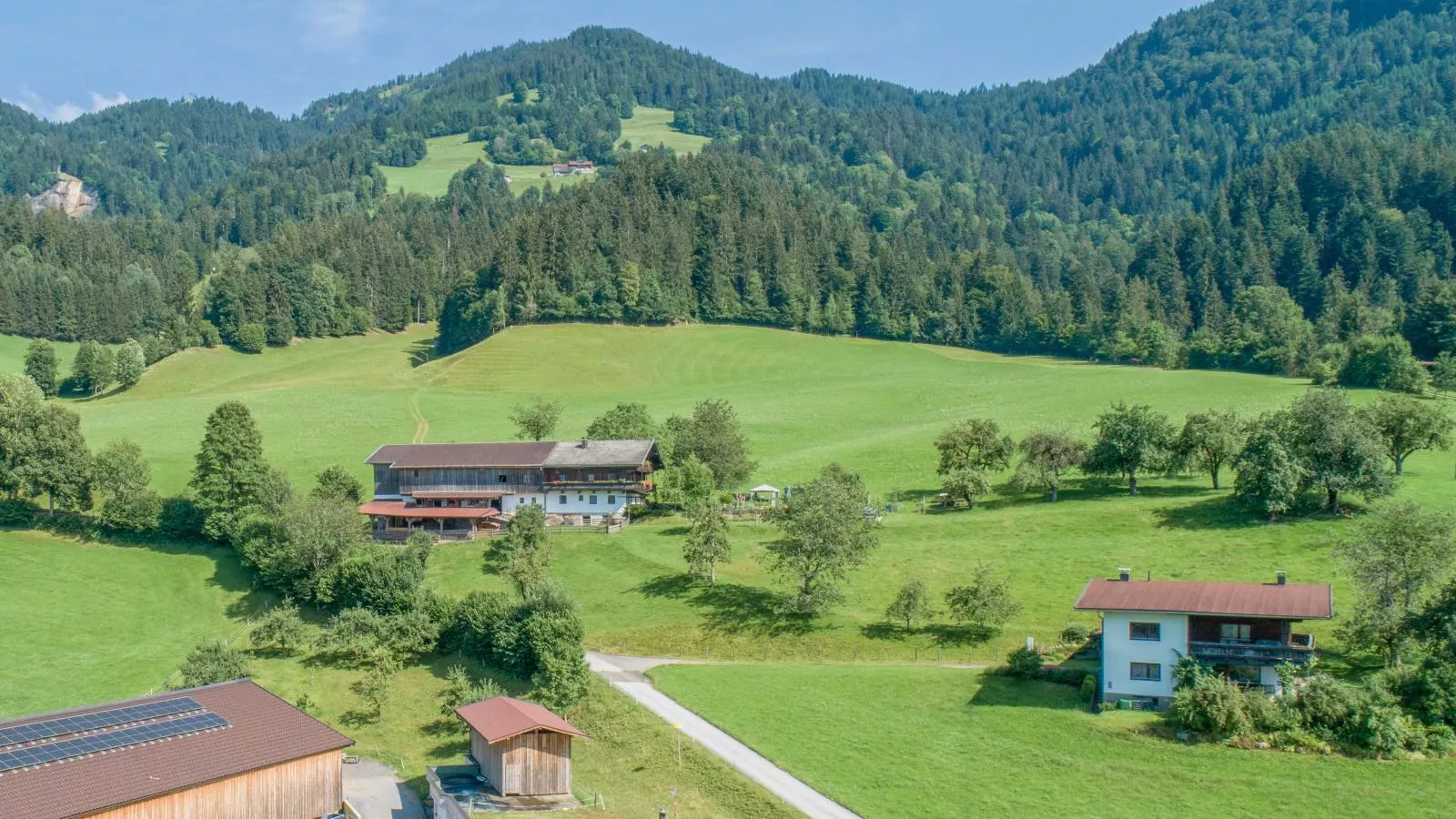 Kraftplatz am Litzlhof-Gebieden zomer 1km