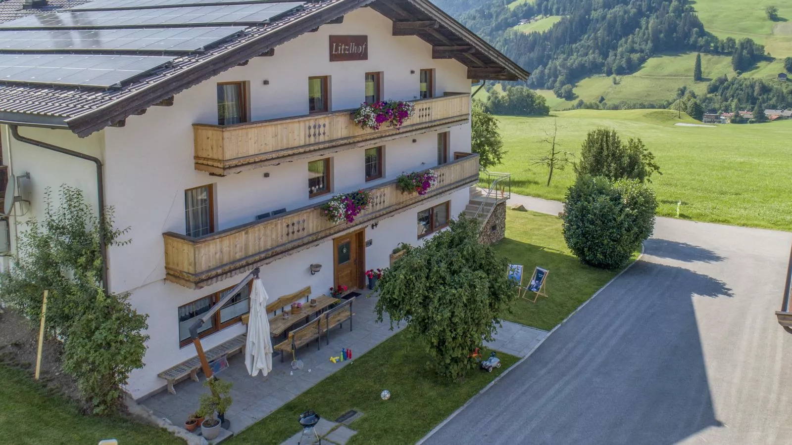 Kraftplatz am Litzlhof Large-Buitenkant zomer