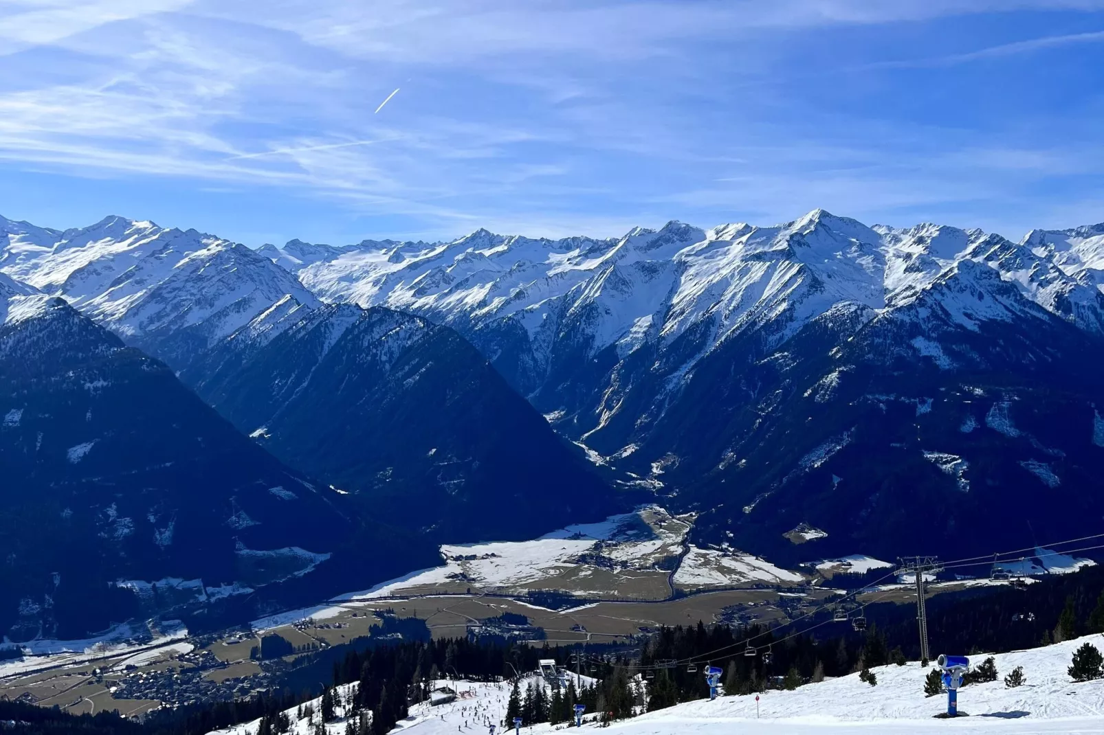 Wildkogel Lodge-Gebied winter 20km