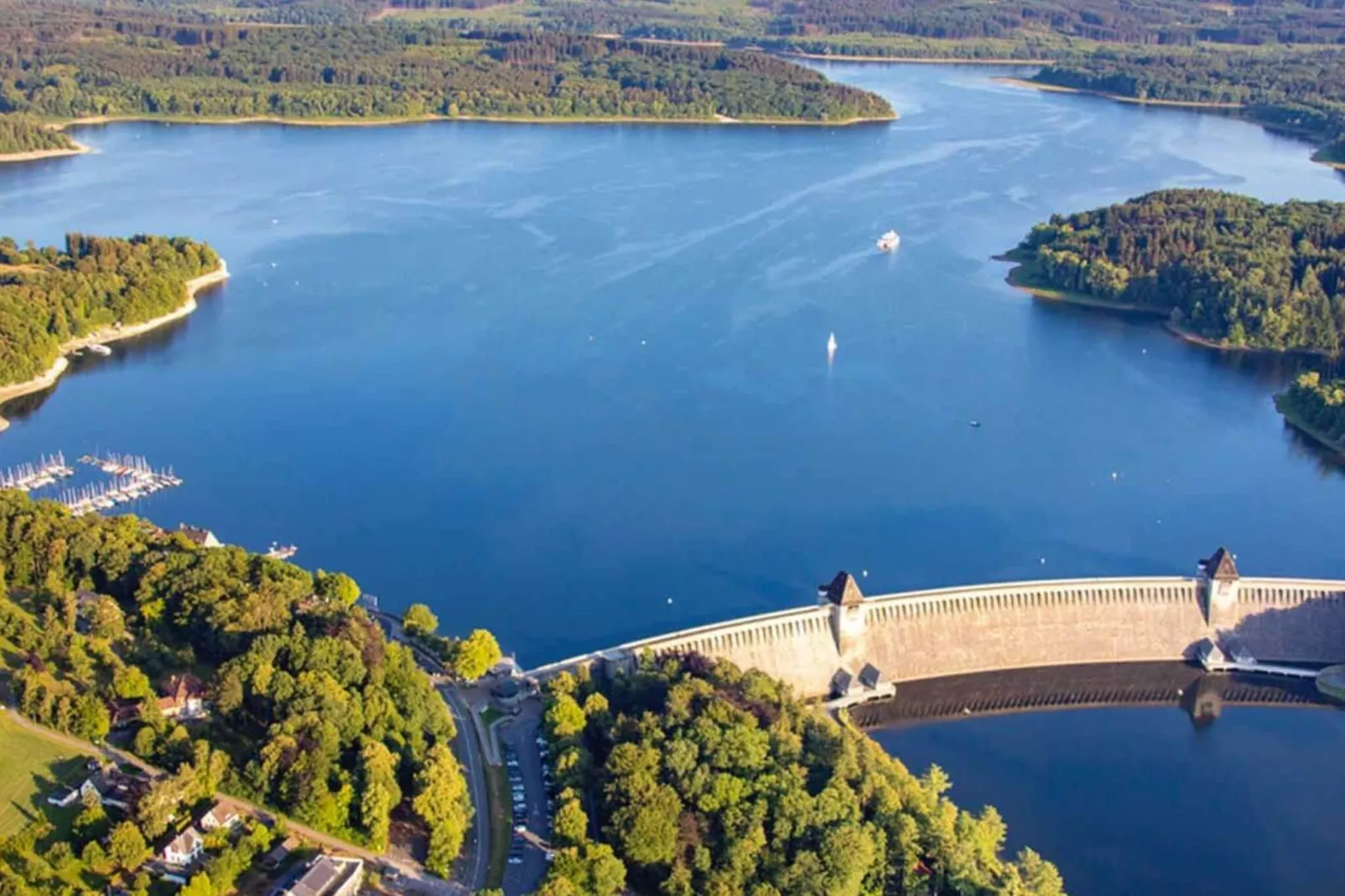 Ferienwohnung Möhnesee-Körbecke-Gebieden zomer 20km