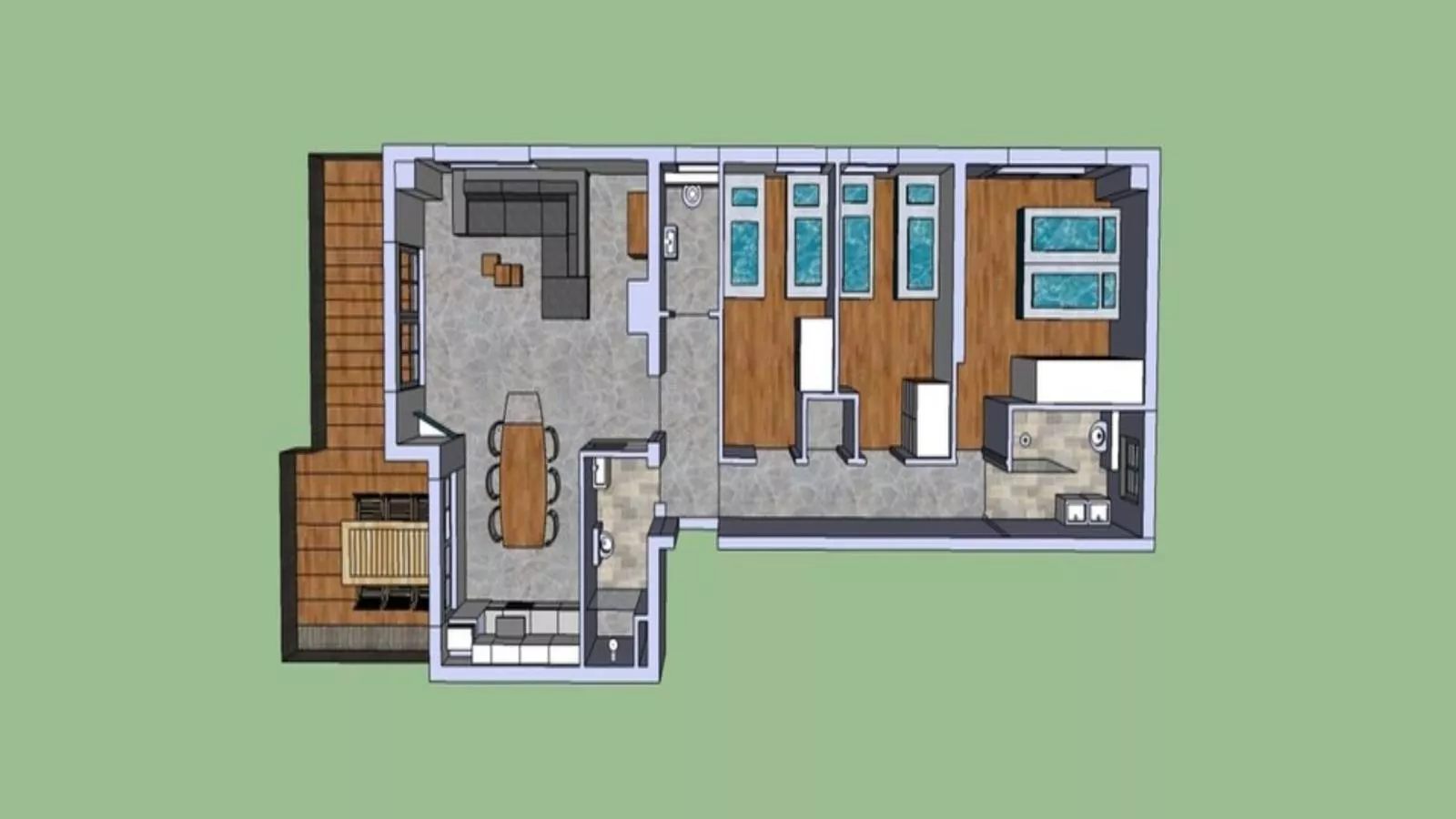 Edelalm Residenz Top 4-Plattegrond